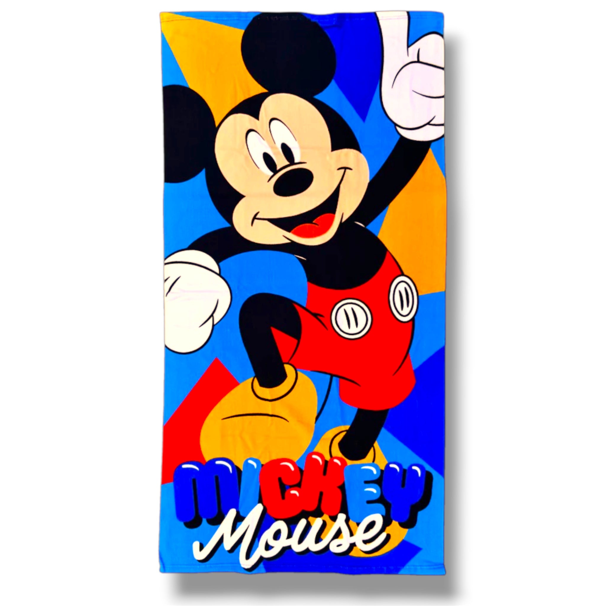 Asciugamano DISNEY MICKEY MOUSE Topolino da bagno 140 x 70 cm Telo mare in microfibra per bambini piscina spiaggia