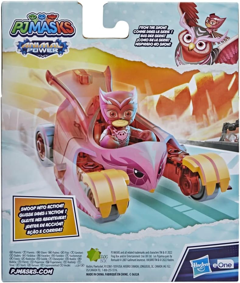 Hasbro PJ Masks Animal Power Gufetta/Owl Glider Action Figure