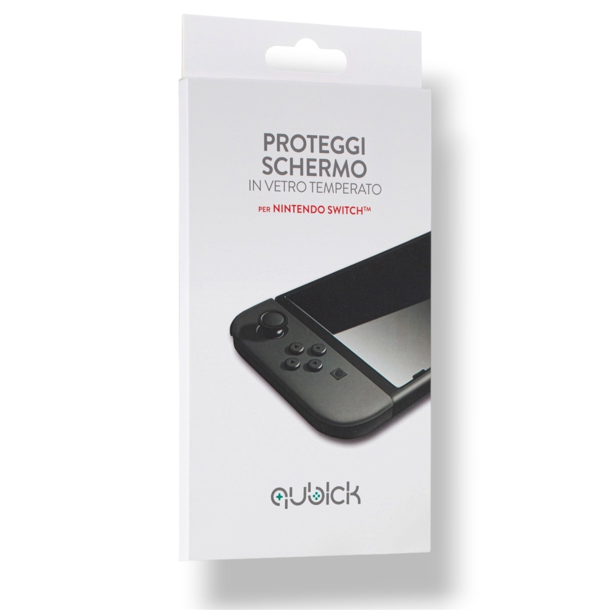 NINTENDO SWITCH Proteggi Schermo In Vetro Temperato