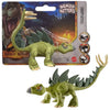 Mattel Jurassic World Stegosauro Bendy Biters 9 cm