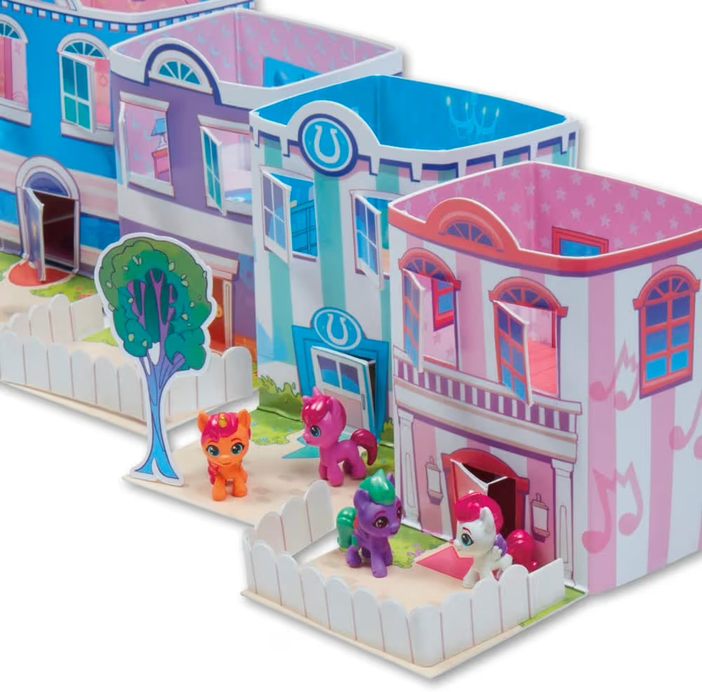 Hasbro My Little Pony Magia del Minimondo Set Mini Equestria Collection Playset Personalizzabile con oltre 120 Pezzi