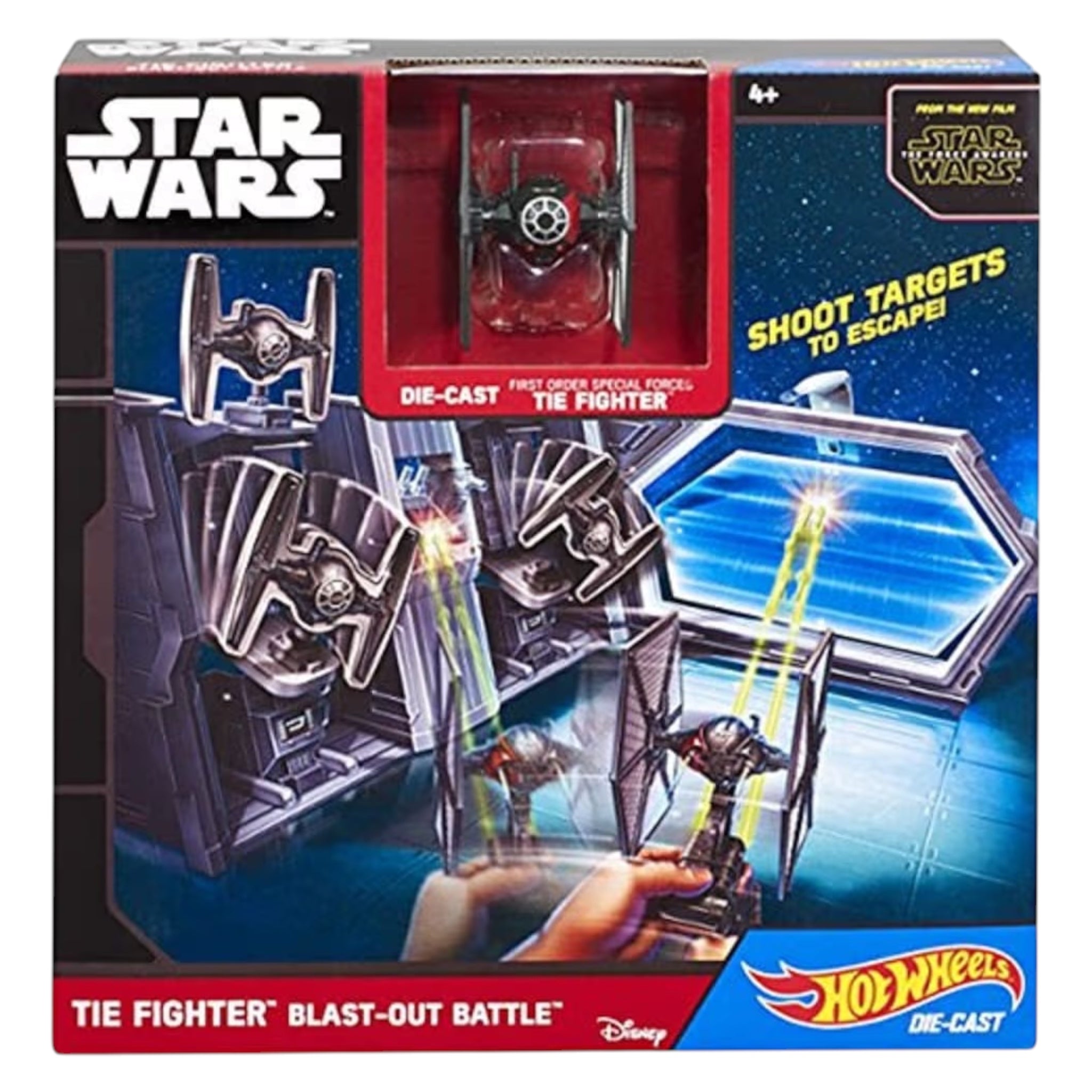 Mattel Hot Wheels Star Wars Battle Tie Space Ship