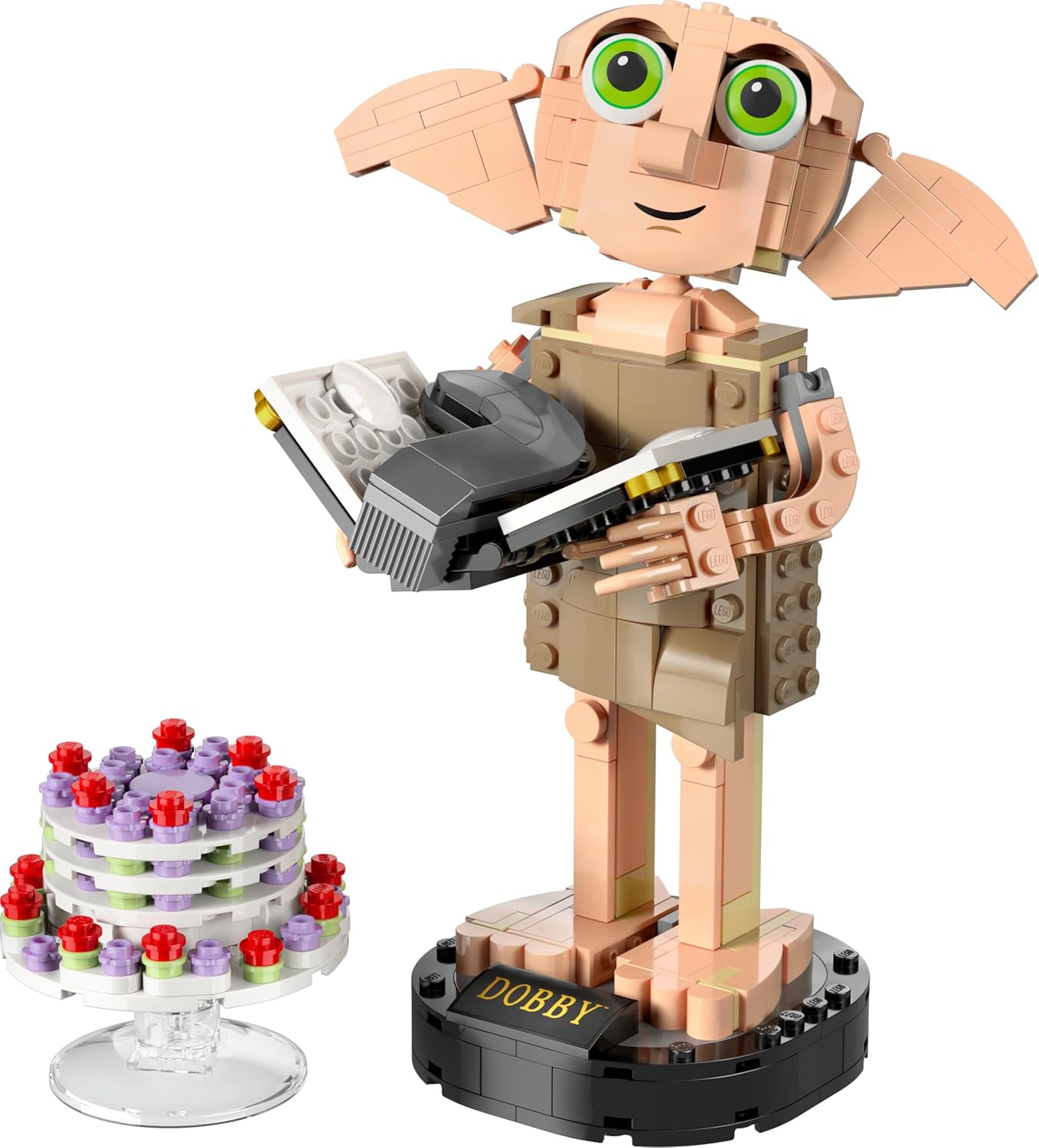LEGO Harry Potter Dobby l'Elfo Domestico, Idea Regalo per Fan Modello Snodabile di Personaggio Iconico da Collezione 76421