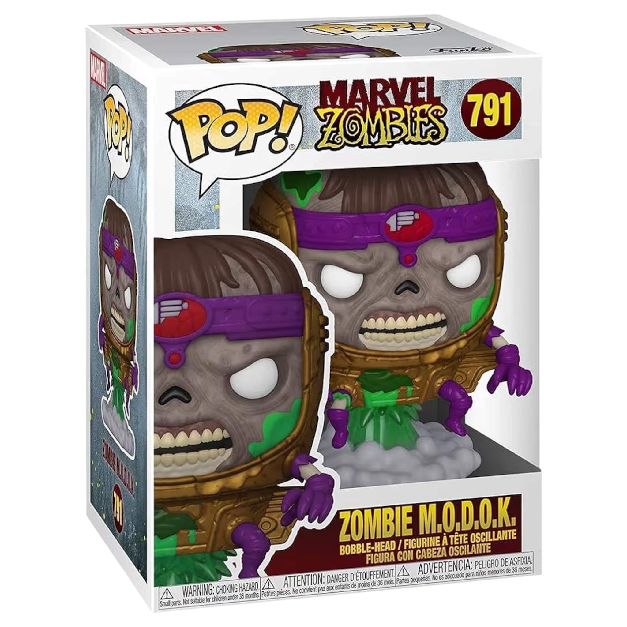 Funko Pop Marvel Marvel Zombies Modok Statuetta da collezione in vinile Idea regalo Merchandising ufficiale