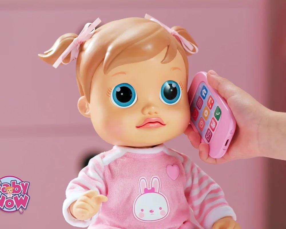 IMC Toys Baby Wow Tea bebé interattiva impara a parlare