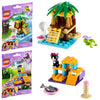 LEGO Friends Pets 2 pz Il Parco Giochi del Gatto e La Piccola Oasi della Tartaruga