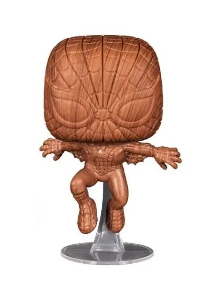 Funko Pop Marvel Spideman Wooden Special Edition 719