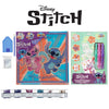 Set Creativi Disney Stitch Diamond Painting 30x30 e Spray Pen con Stencil 3 Pezzi Kit Creativo Bambini