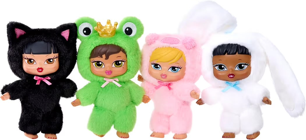 Bratz Bratziez Iconz Series Plush Include 1 Doll con Charm e Accessori