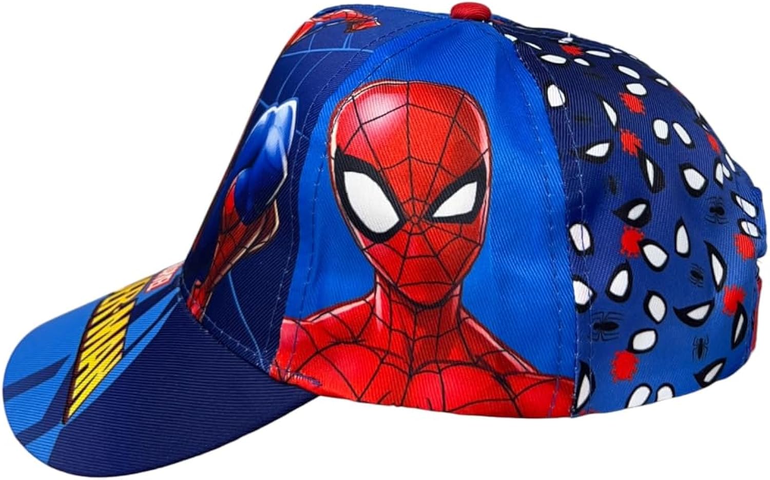 Cappellino Spider-Man da baseball Parasole Regolabile Velcro Misura 54 cm