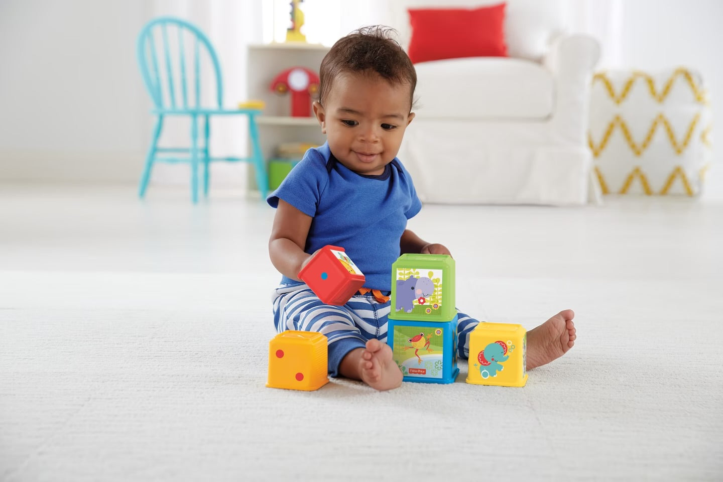 Fisher Price Blocchi degli Animali Gioco Educativo