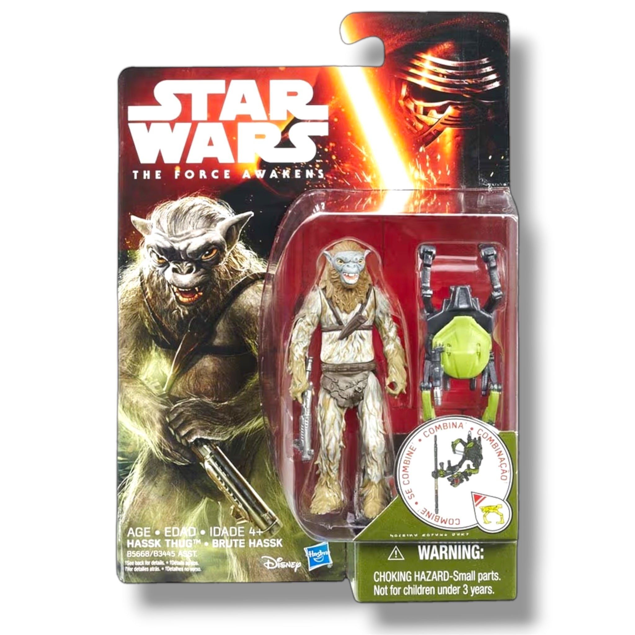 Hasbro Star Wars Hassk Thug Action Figure di 9 cm Alien 3 Secondary