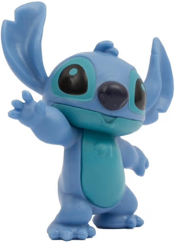 DISNEY STITCH Pack 5 personaggi Stitch 6 cm, Pose dinamiche e con accessori Regalo da Tavolo Stitch Dress-Up Show Series, Adatto per Regali di Festa, Arredamento per la Casa, Giocattoli, Regali