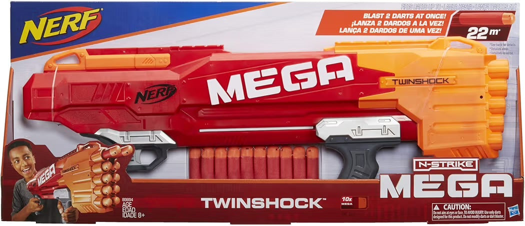 Hasbro Nerf Elite Mega twinshock di B9894EU40