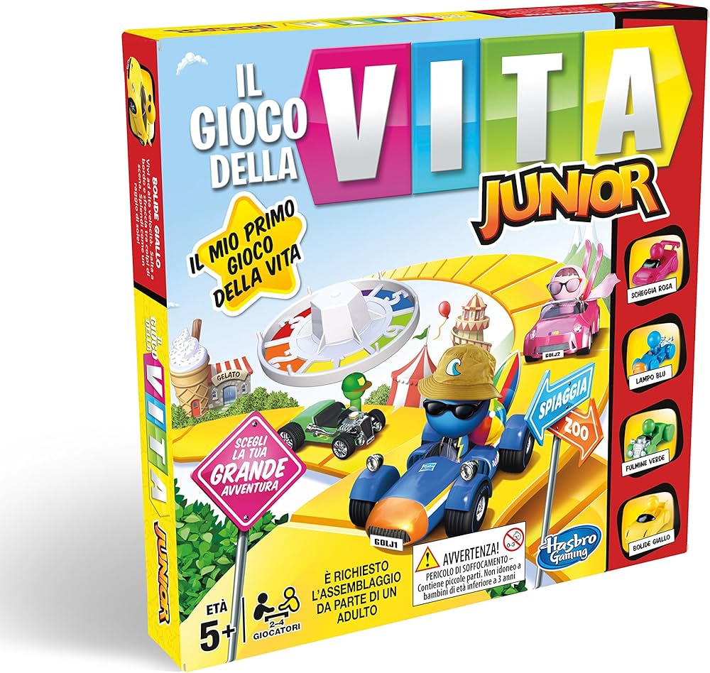 Hasbro Gaming - Il Gioco della Vita Junior