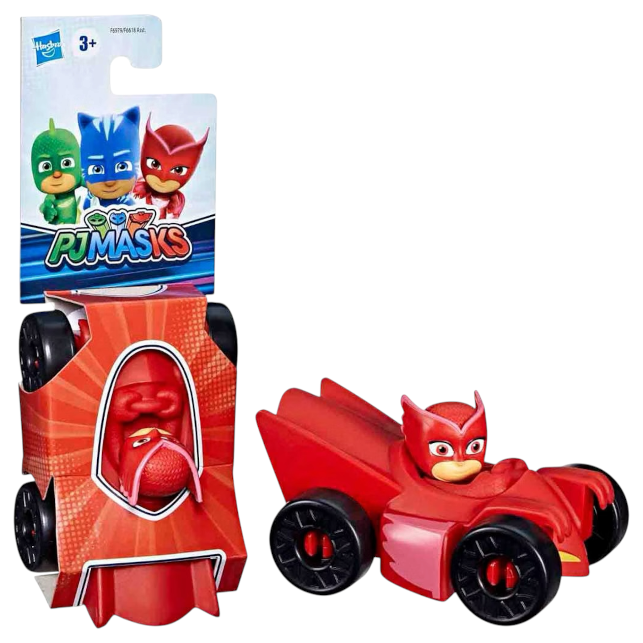 Hasbro PJ Masks Gufetta Veicolo con Personaggio Action Figure