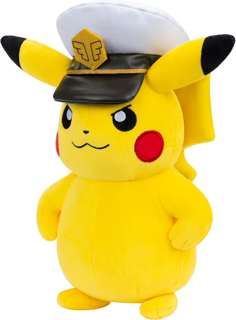 BANDAI Pokemon Peluche Capitan Pikachu 20 cm