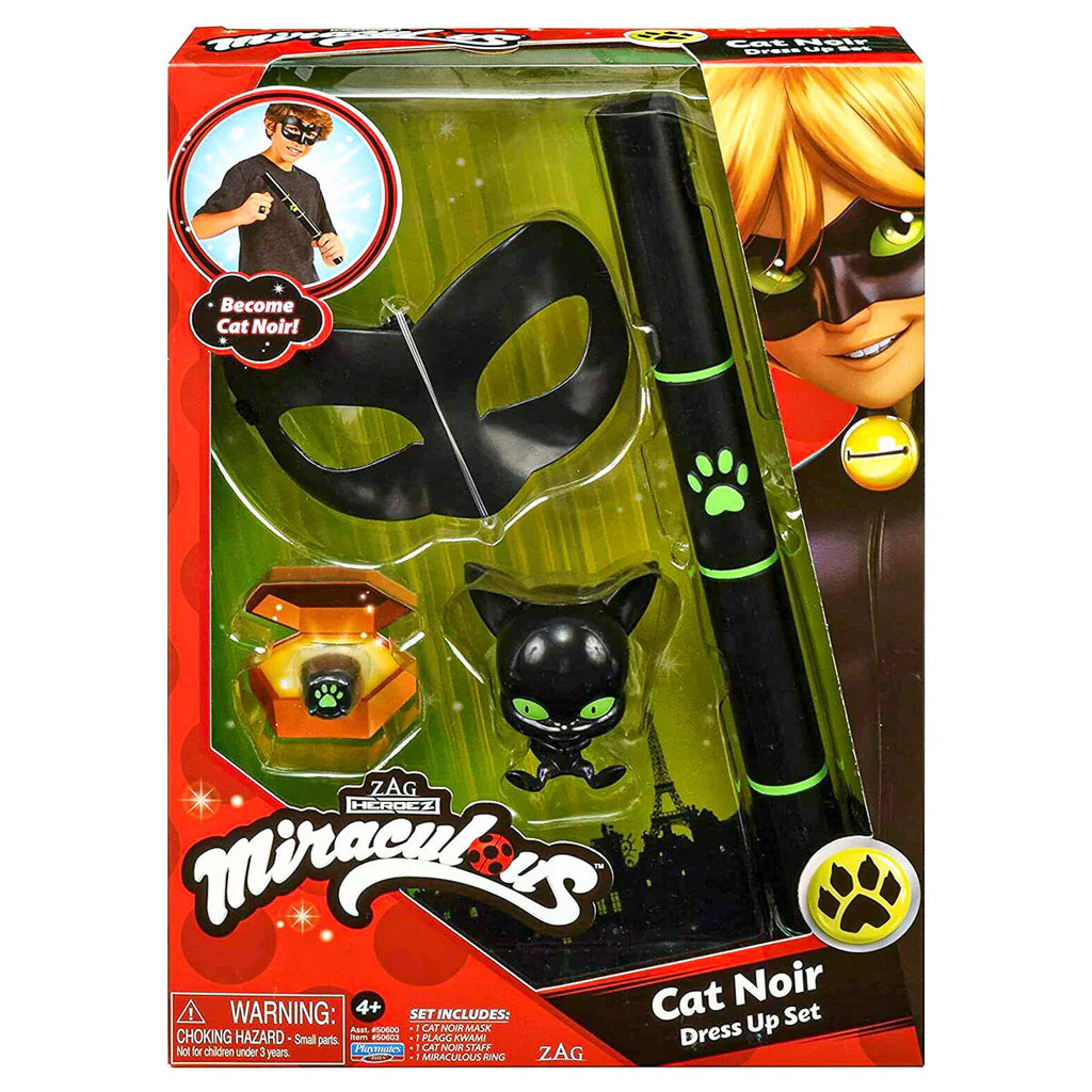 BANDAI Miraculous Play Set trasformazione Cat Noir