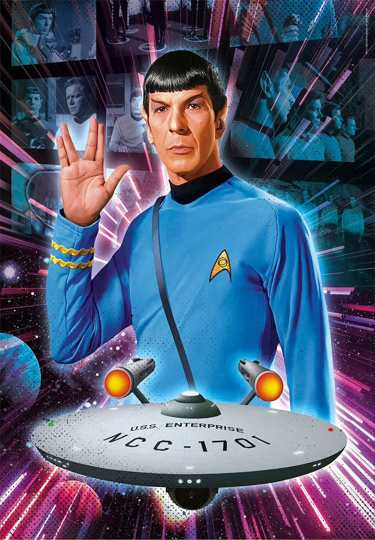 Clementoni Star Trek Trek 500 Pezzi Adulti Puzzle Film Famosi Made in Italy