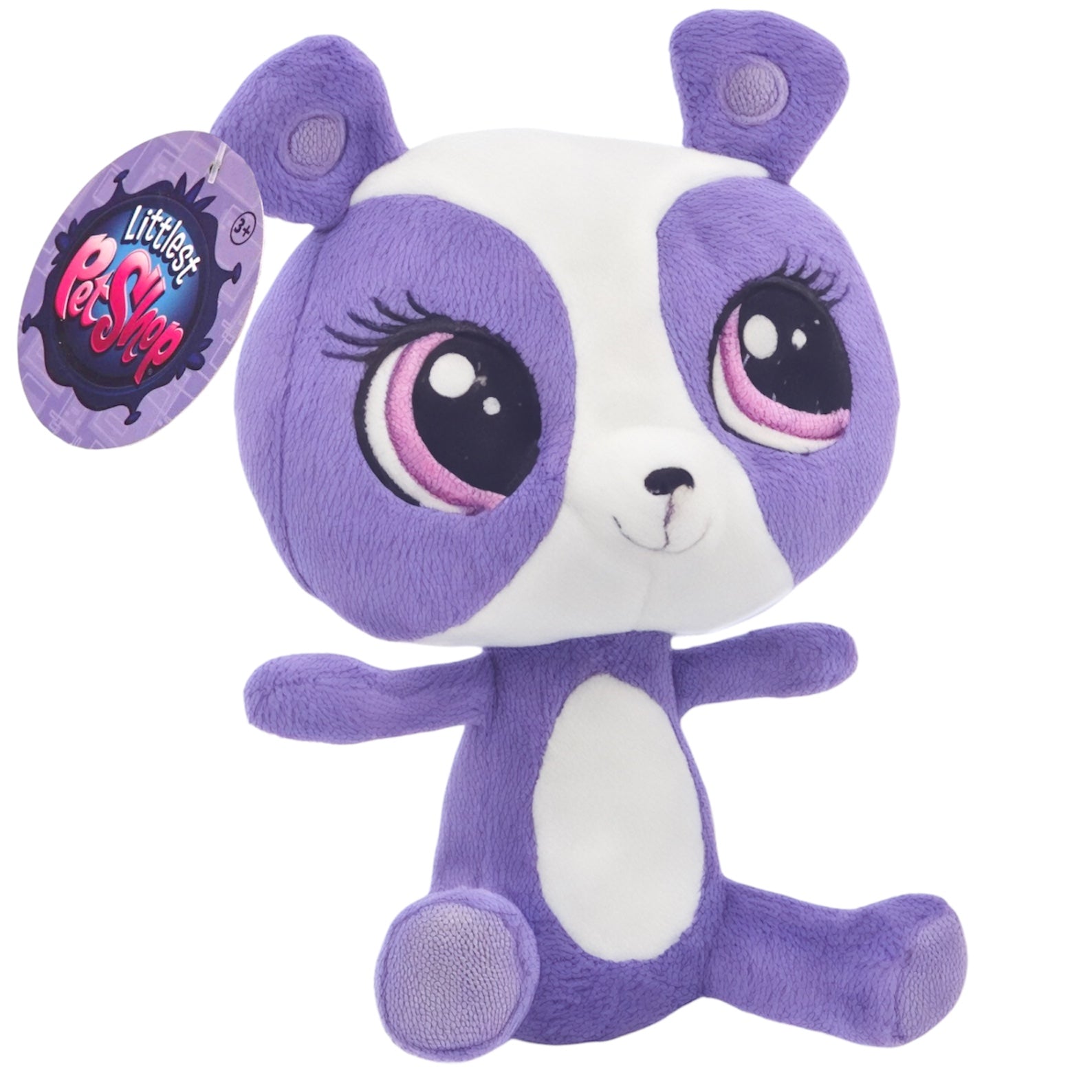 Hasbro Peluche Littlest Pet Shop Panda viola LPS da collezione 20 cm