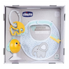 Chicco Set Regalo La Mia Prima Pappa Set Composto da Bavaglino Gioco per Seggiolone con Ventosa, con Due Sonagli Colorati