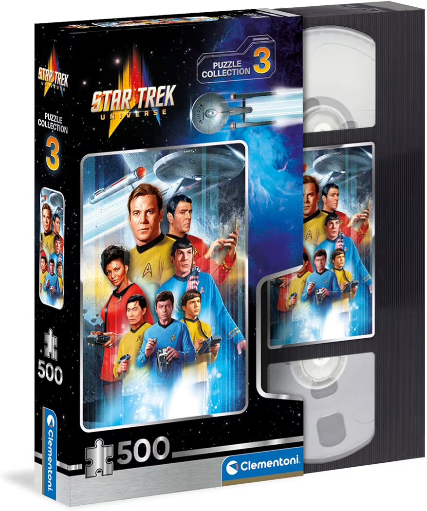 Clementoni Star Trek Trek 500 Pezzi Adulti Puzzle Made in Italy Multicolor