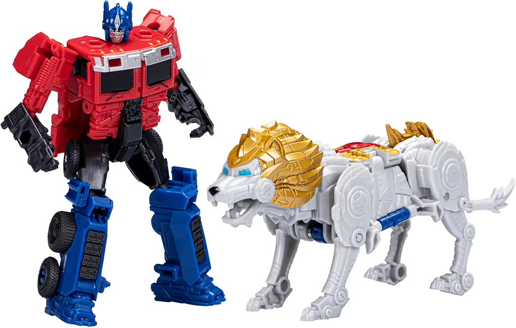 Hasbro Transformers Rise of the Beasts Optimus Prime Lionblade Combiner 2 Pack