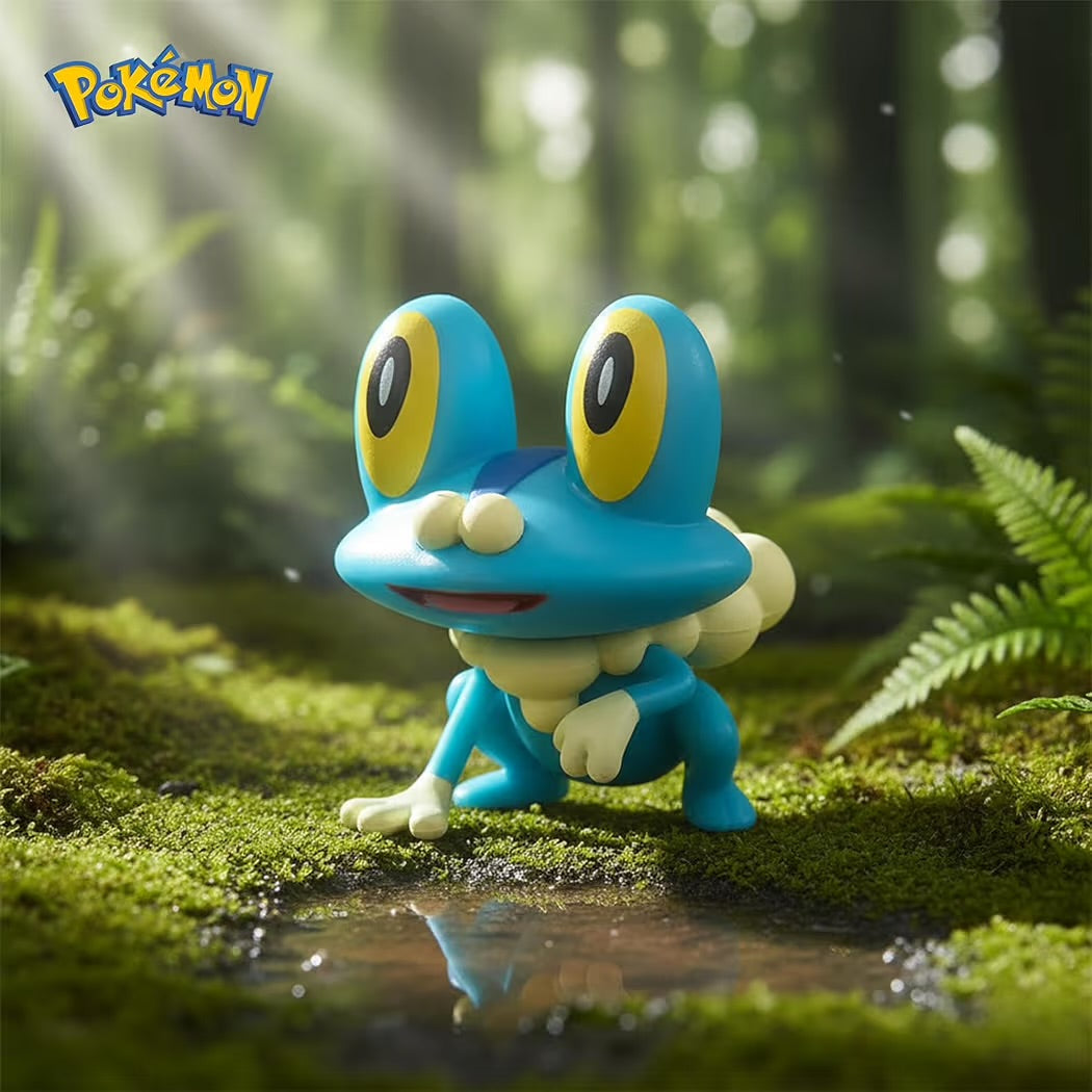Pokémon Clip’n’Go Froxy con Poké Ball PKW3133 Personaggio 5 cm