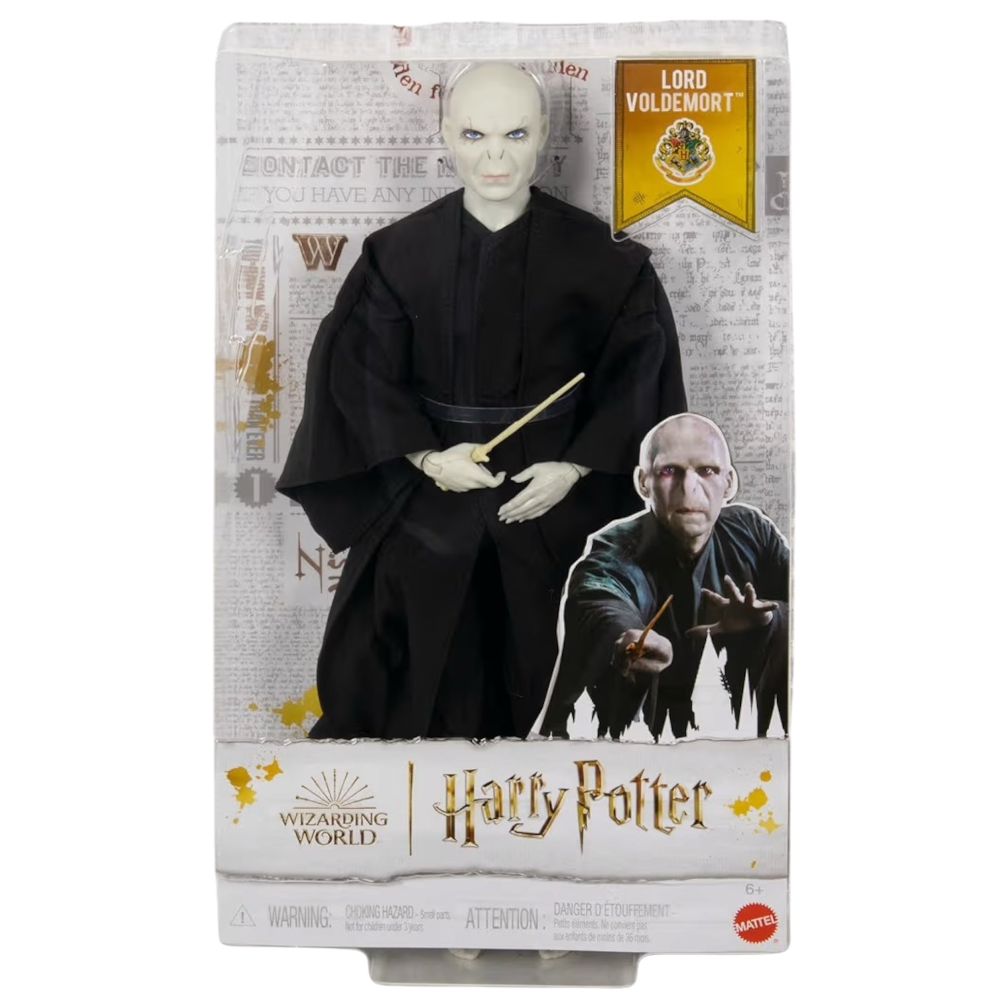 Mattel Harry Potter Lord Voldemort Action Figure da Collezione con Bacchetta 30 cm HTM15