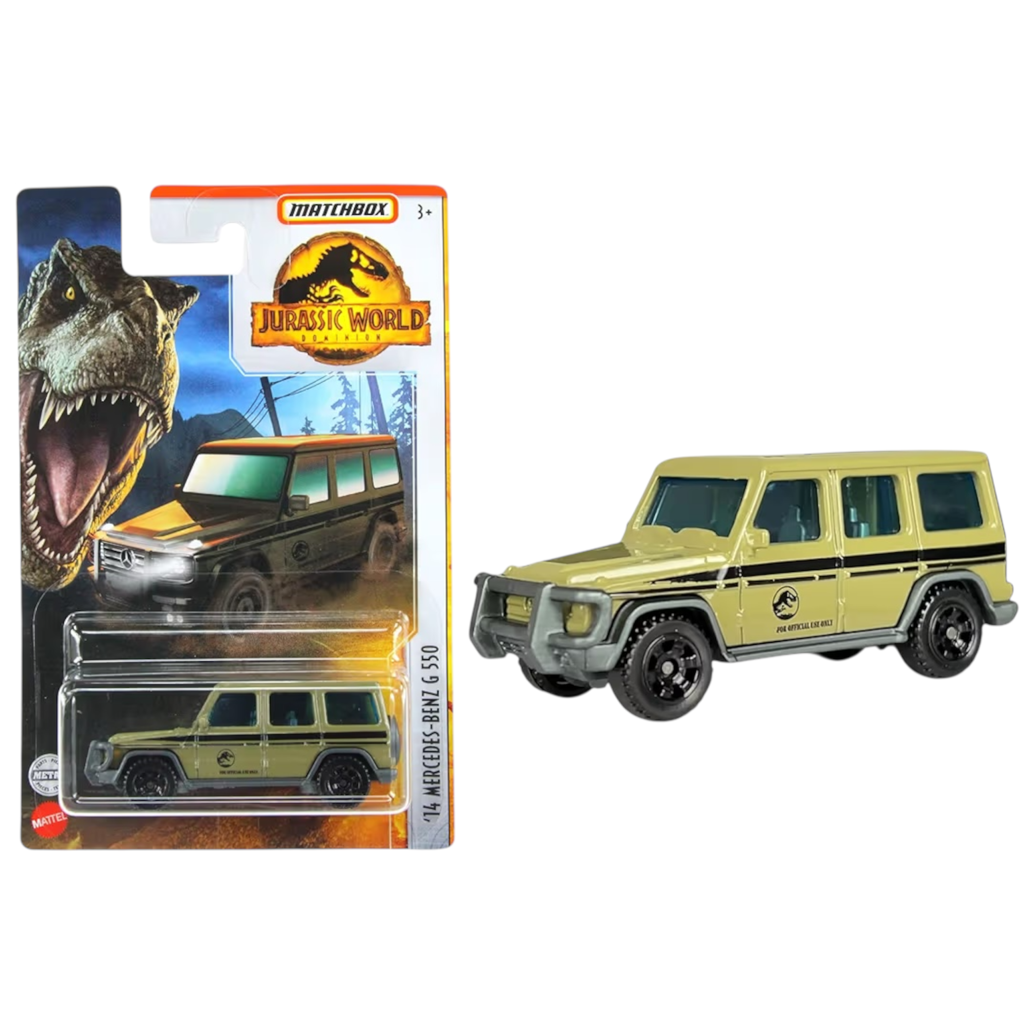 Mattel Jurassic World Matchbox Diecast 1:64 Scale 2014
