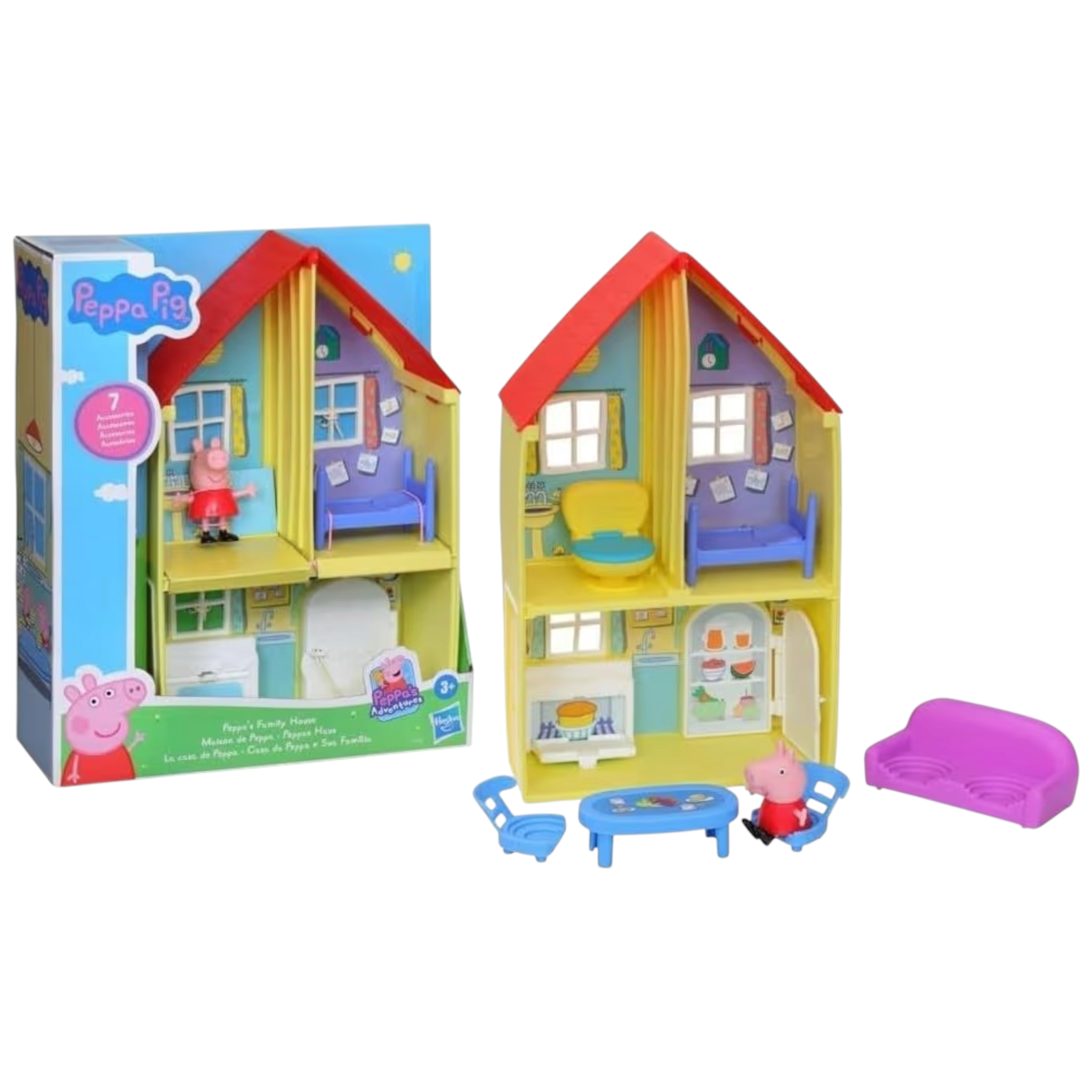 Hasbro Peppa Pig Adventures Peppa’s Family Casa Playset