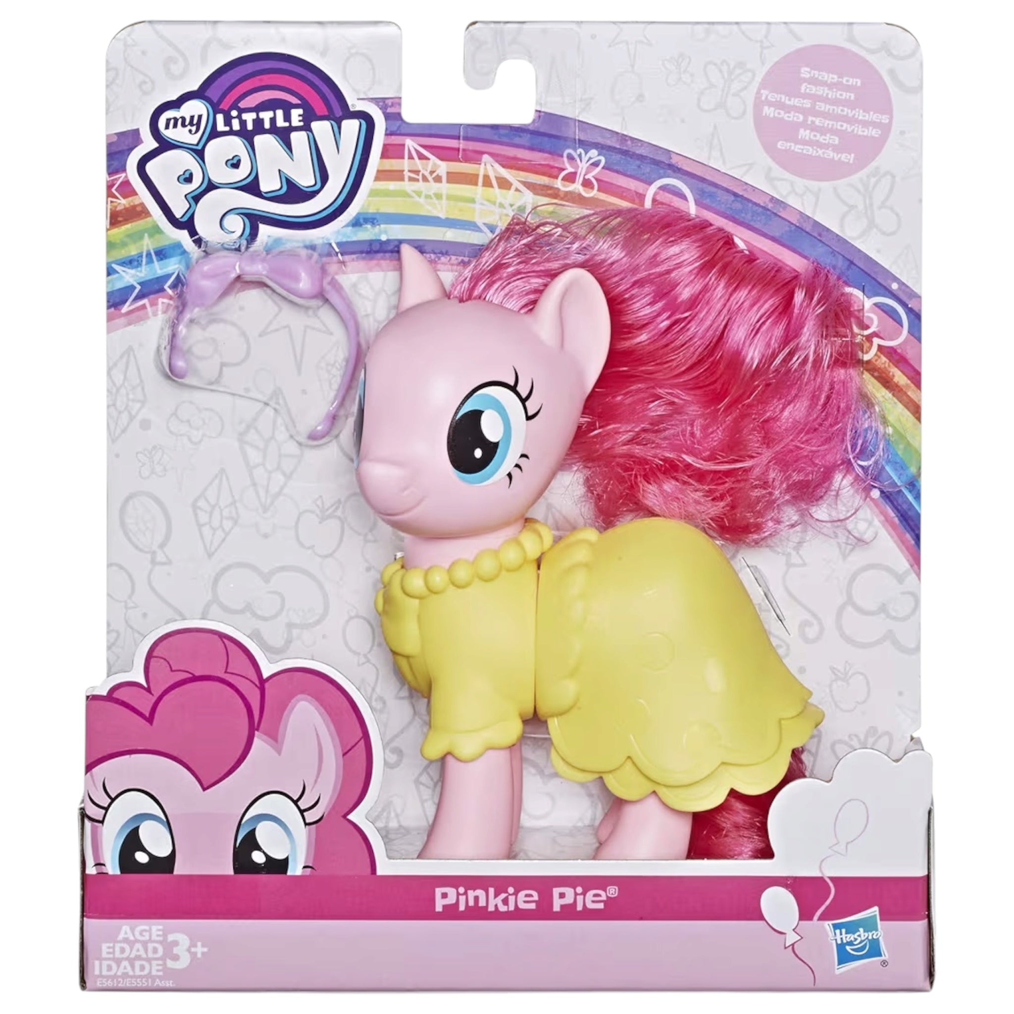 Hasbro My Little Pony Pinkie Pie Snap-On Fashion