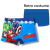 Costume Mare AVENGERS Boxer da Bagno per Bambini per Mare e Piscina