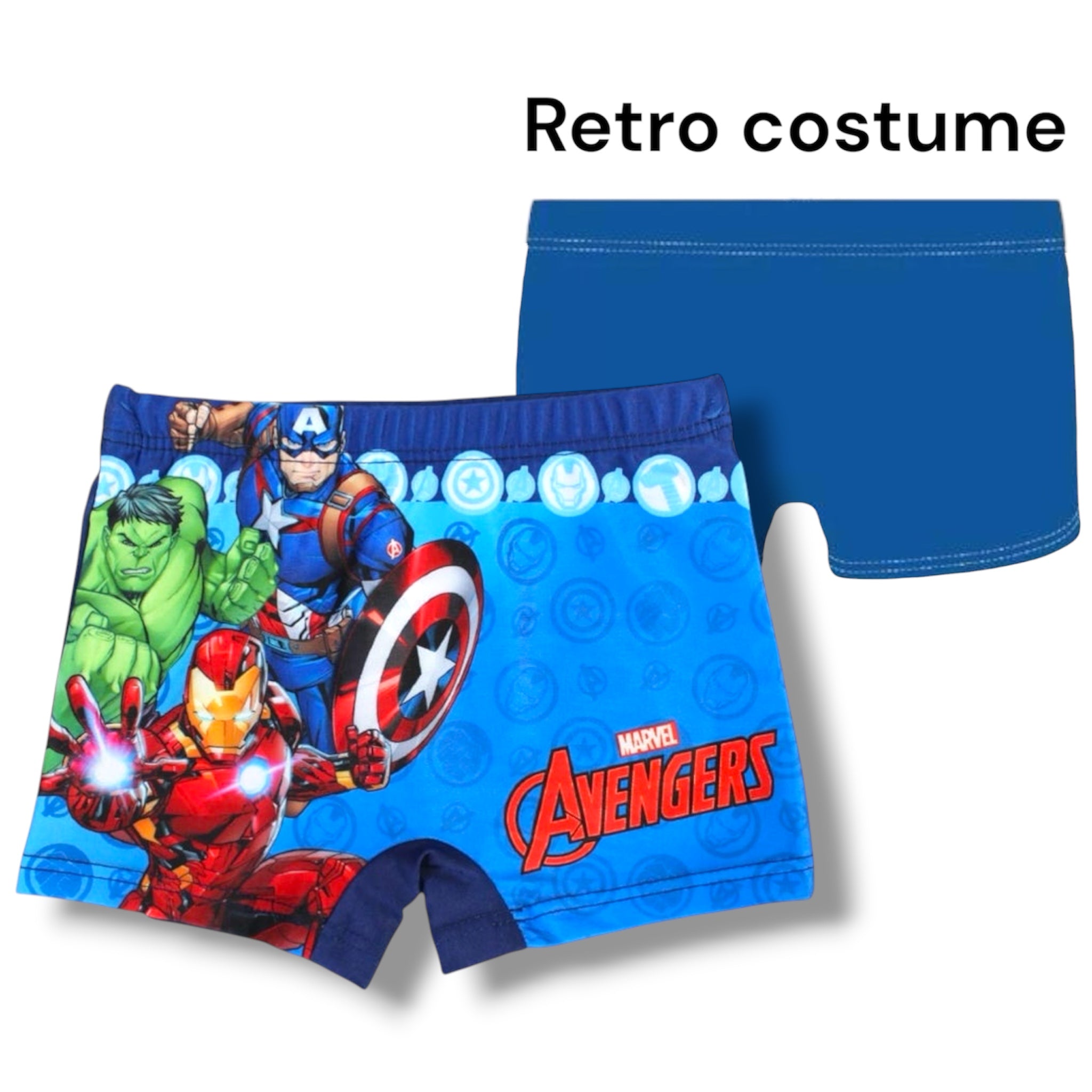 Costume Mare AVENGERS Boxer da Bagno per Bambini per Mare e Piscina