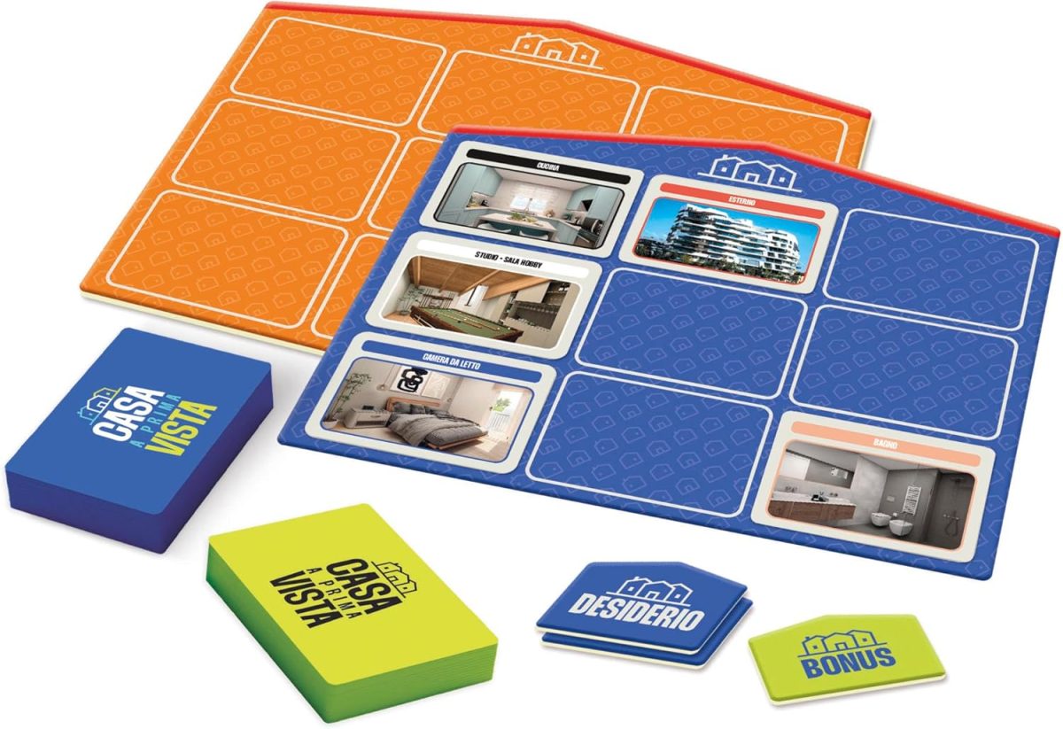 Clementoni Casa a Prima Vista Gioco da Tavolo Ispirato al Programma TV