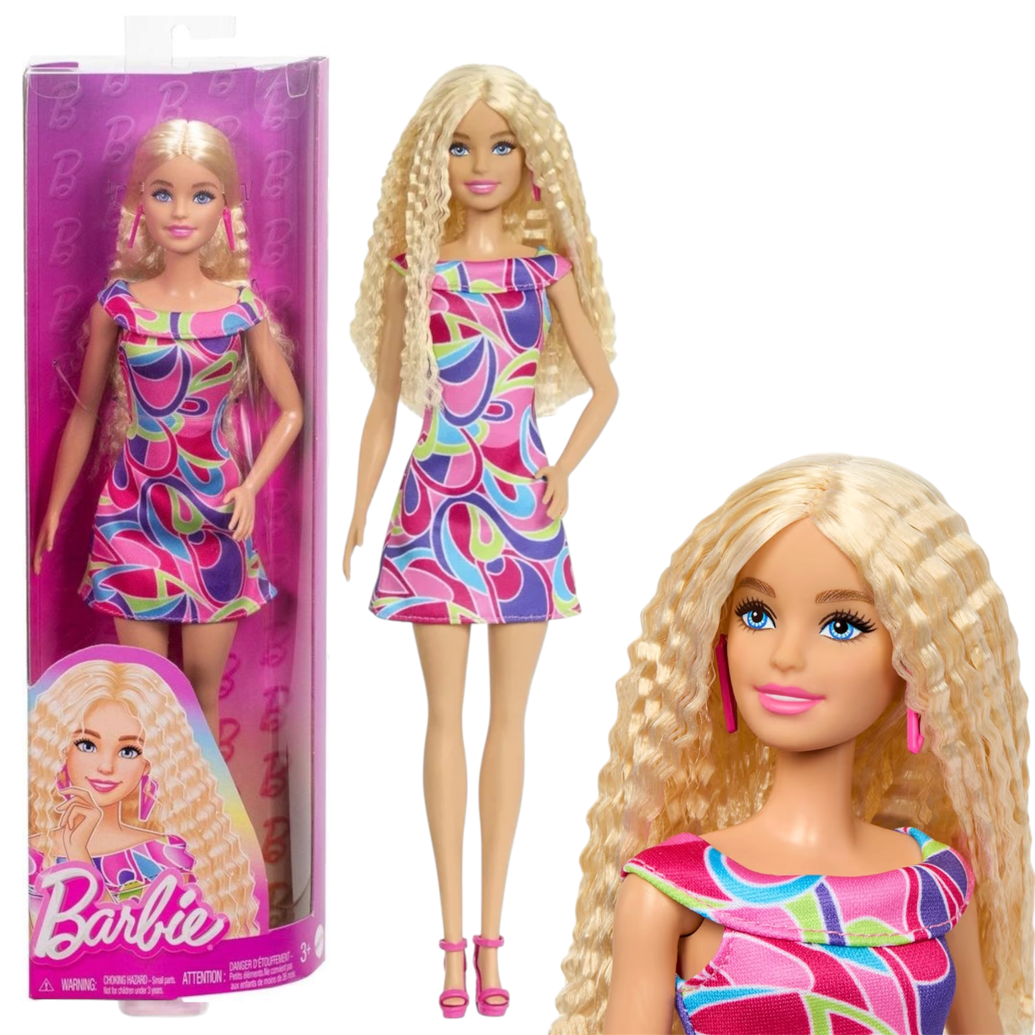 Mattel Barbie Fashionistas n. 223 da collezione 65° Anniversario Bambola Totally Hair HRH20