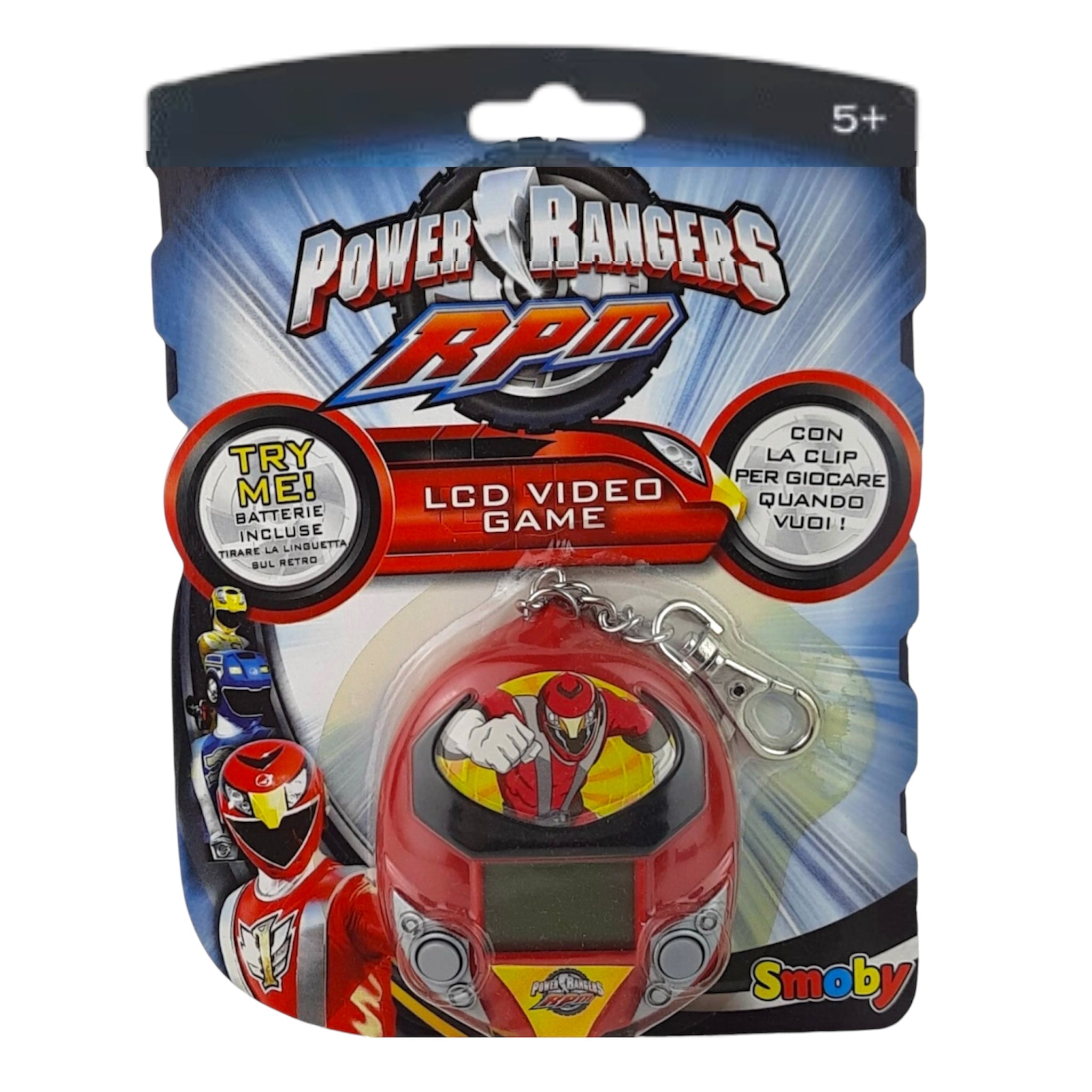 Power Rangers RPM LCD Techno Source Gioco Portatile Game & Watch collezione Vintage