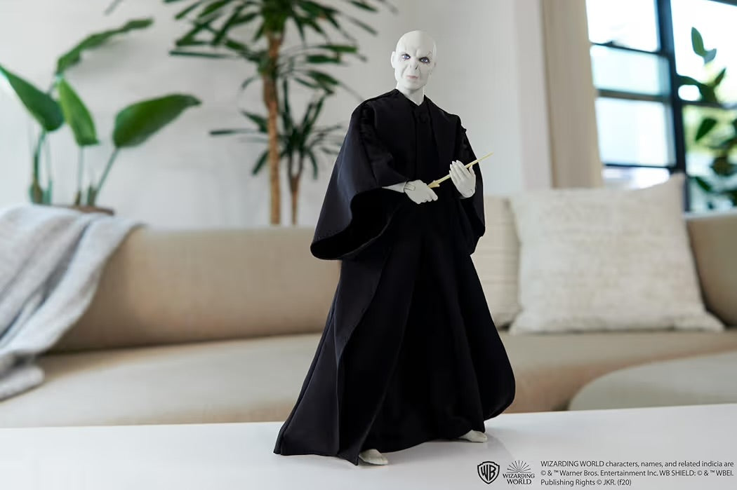 Mattel Harry Potter Lord Voldemort Action Figure da Collezione con Bacchetta 30 cm HTM15