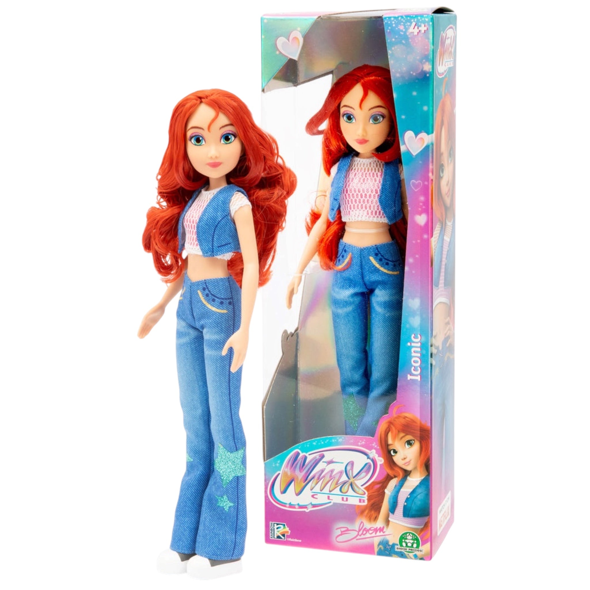 Giochi Preziosi Winx Bloom Iconic 27 cm Snodata con Outfit Glamour della Serie TV