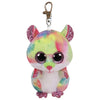 Ty Beanie Boos Babies Portachiavi da collezione 36558 Boos Rodney il criceto rosa