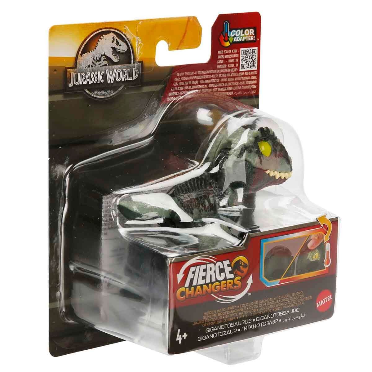 Mattel Jurassic World Giganotosaurus Trasformazione 2 in 1 HVB16