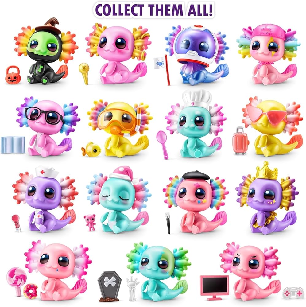 Zuru Lot A Axolotls S1 Blind box