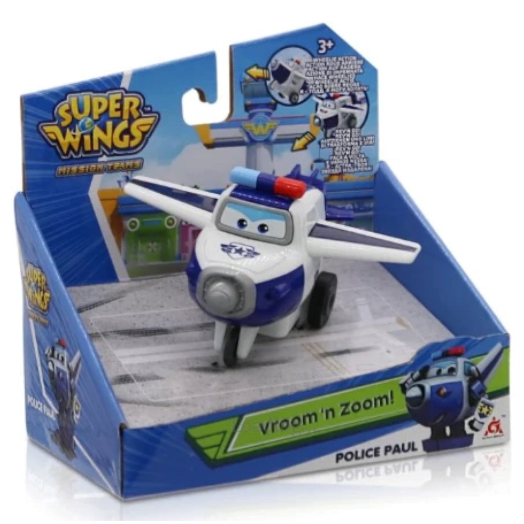 Super Wings Vroom Zoom Police