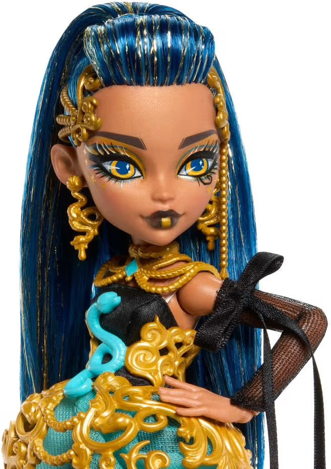 Mattel Monster High Cleo De Nile Bambola con accessori