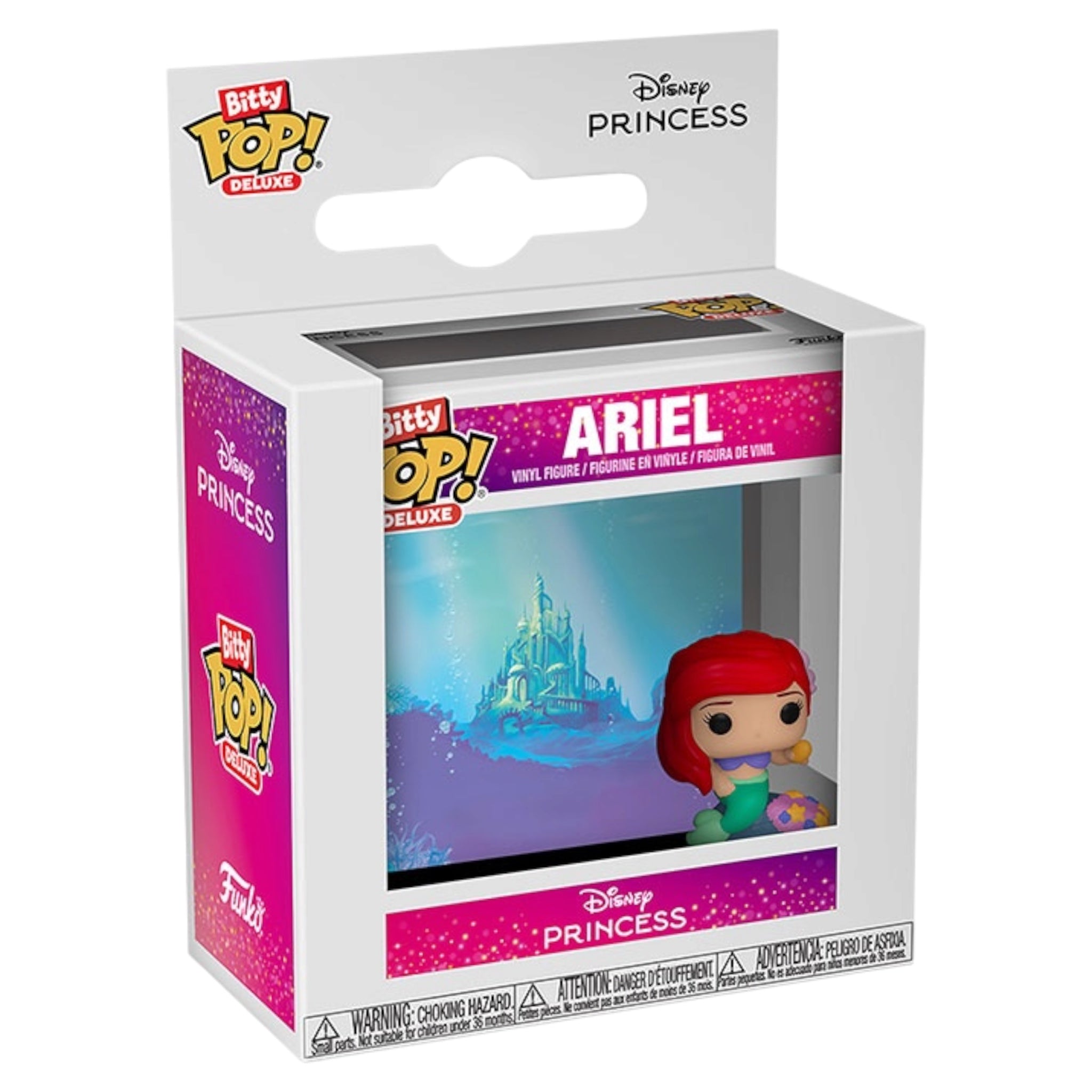 Funko Bitty POP! Mini 9 cm Deluxe Ariel (Under The Sea) Figura in vinile da collezione Idea regalo per collezionisti ed esposizione