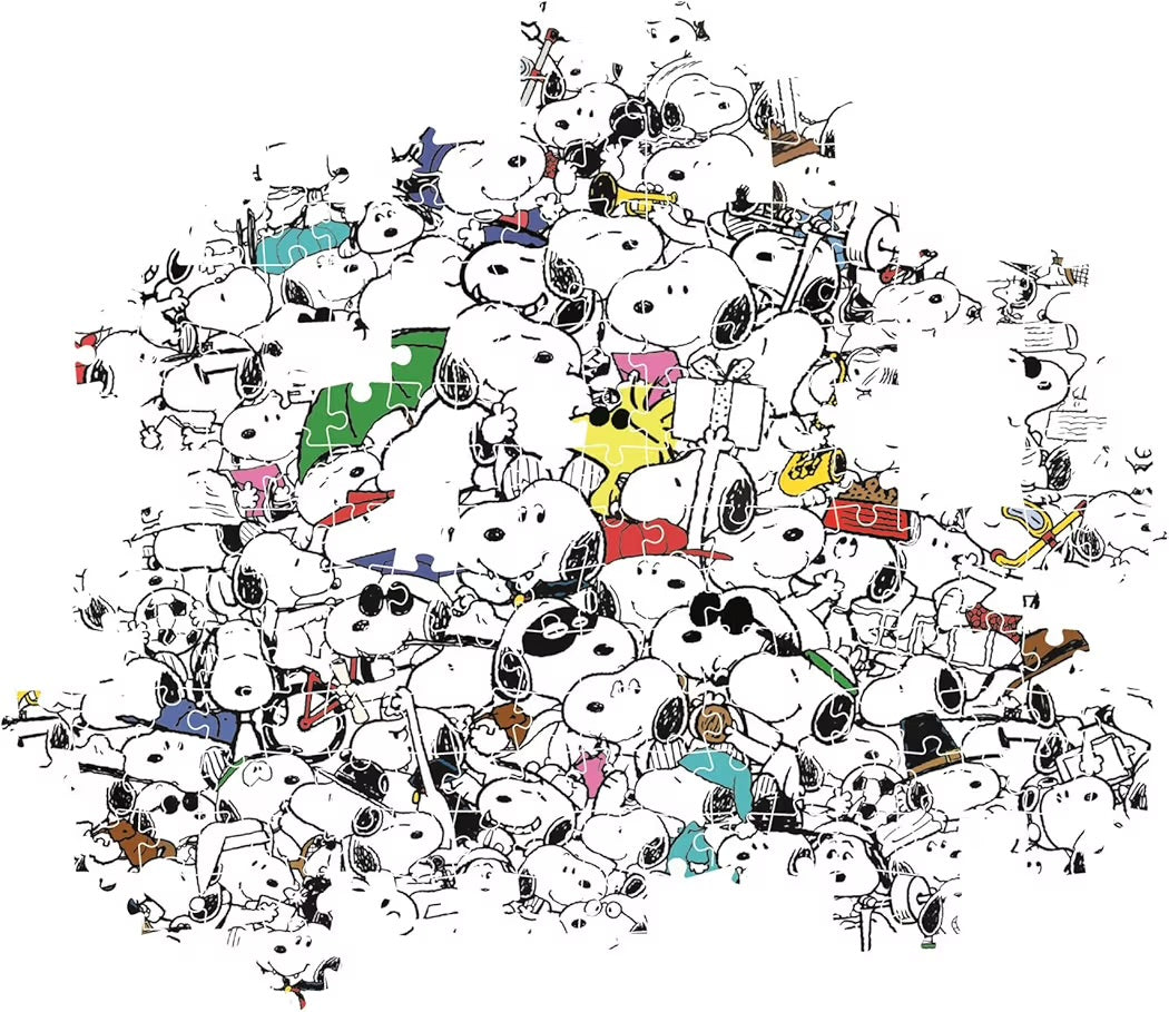 Clementoni Puzzle Peanuts Impossible 1000 Pezzi Adulti Personaggio dei Fumetti