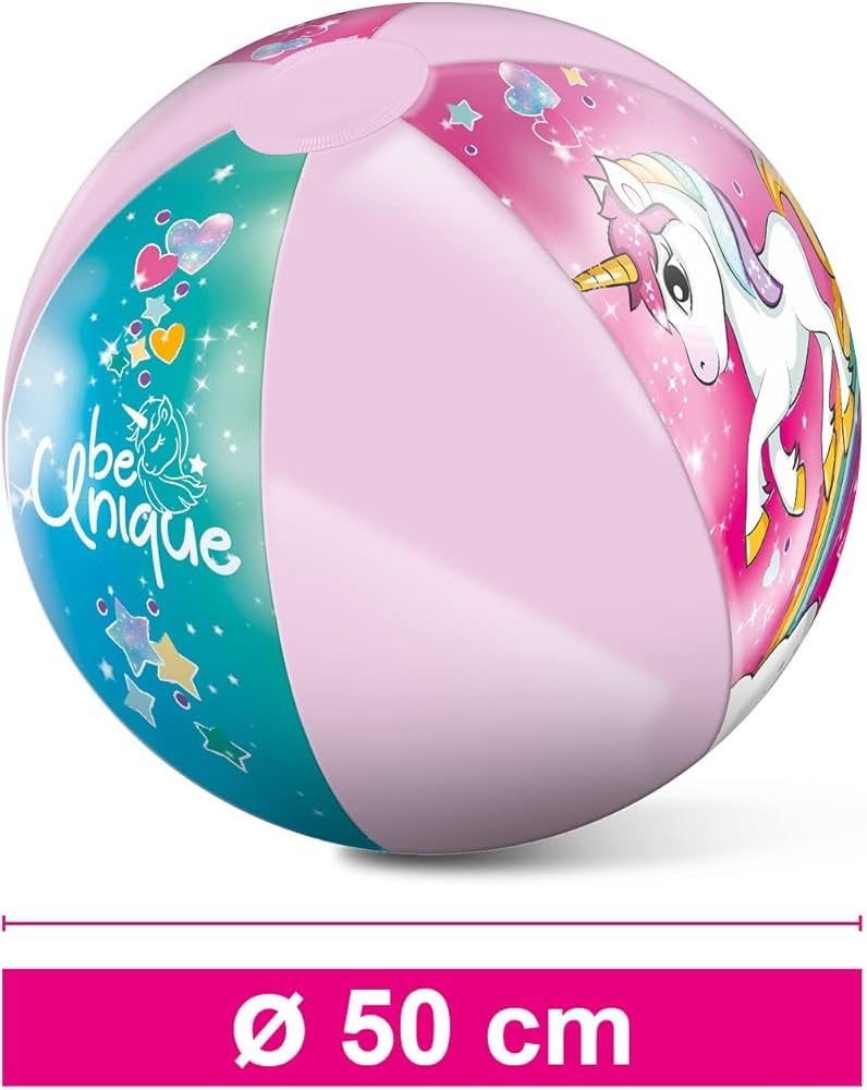 Mondo Unicorn Pallone Gonfiabile da Spiaggia Unicorno 50 cm