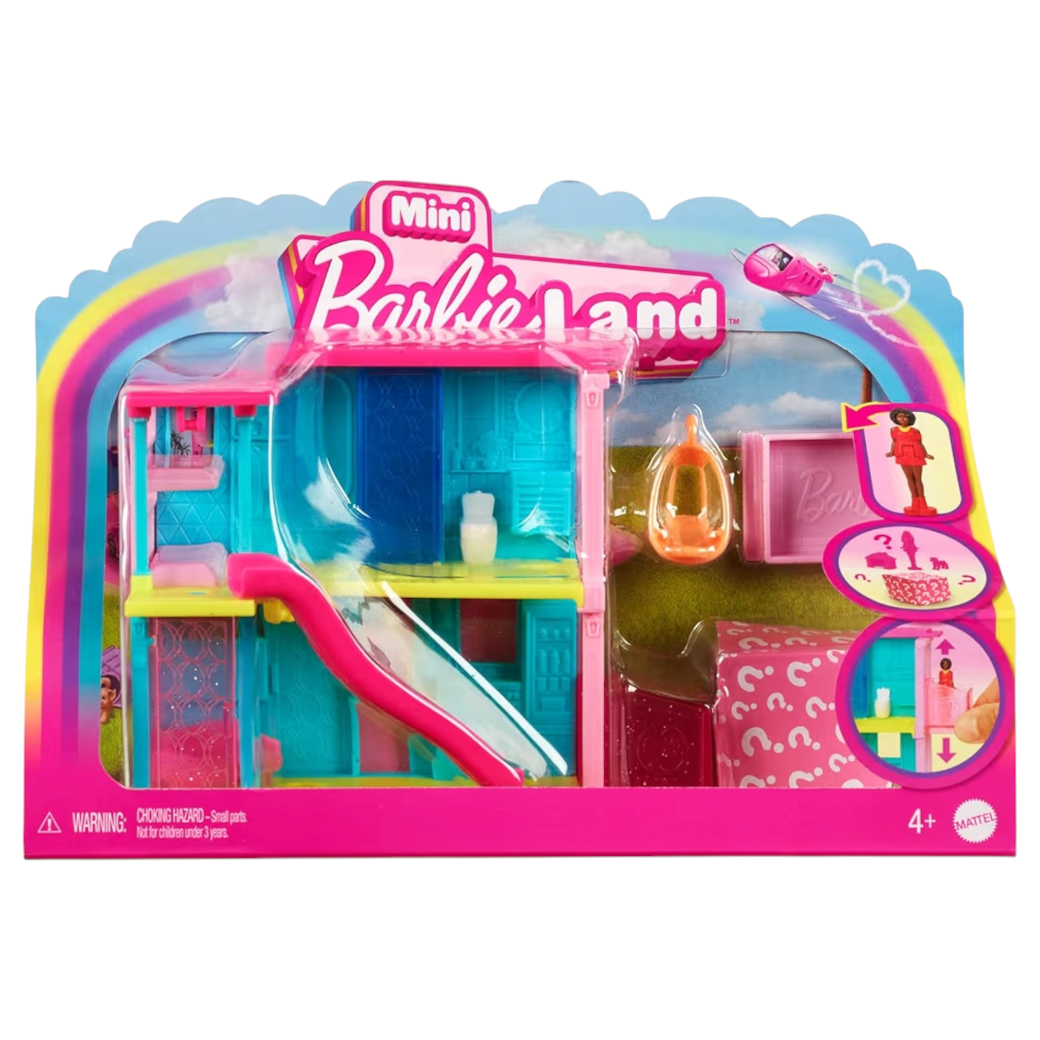 Mattel Barbie Mini BarbieLand Casa dei Sogni 2 HYF46 con Mini Bambola e Accessori