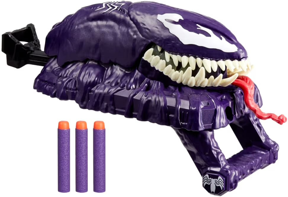 Hasbro Marvel Spider-Man VenomVersus Blaster Marvel's Venom Strike Giocattolo per Roleplay Nerf di Spider-Man