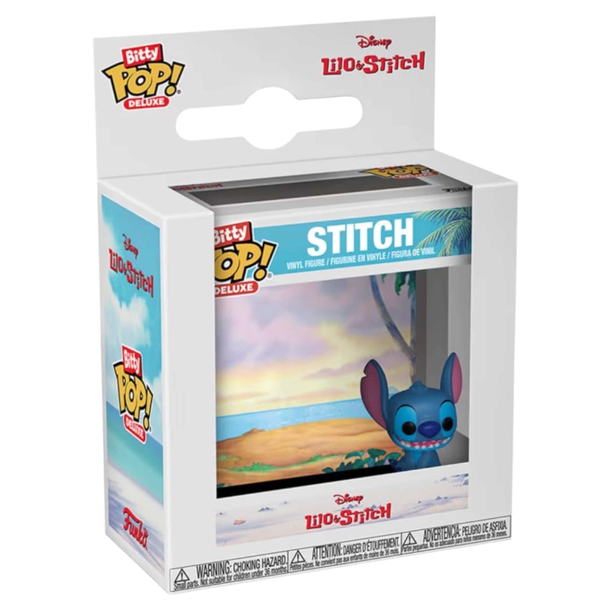 Funko Bitty POP! Mini 9 cm Deluxe Stitch Beach Figura in vinile da collezione Idea regalo per collezionisti ed esposizione